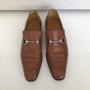 Gucci Jordaan Brown Leather Loafer Men’s sz 11.5
